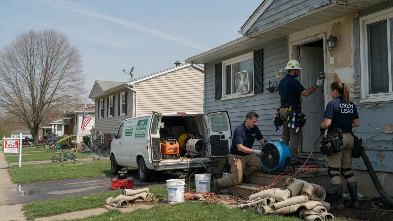 Flood Cleanup in Flushing, MI near me